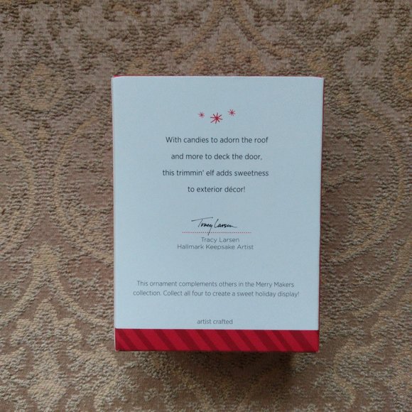 hallmark - keepsake - 'dandy candy elf - merry makers' ornament - 2014 - Picture 2 of 3